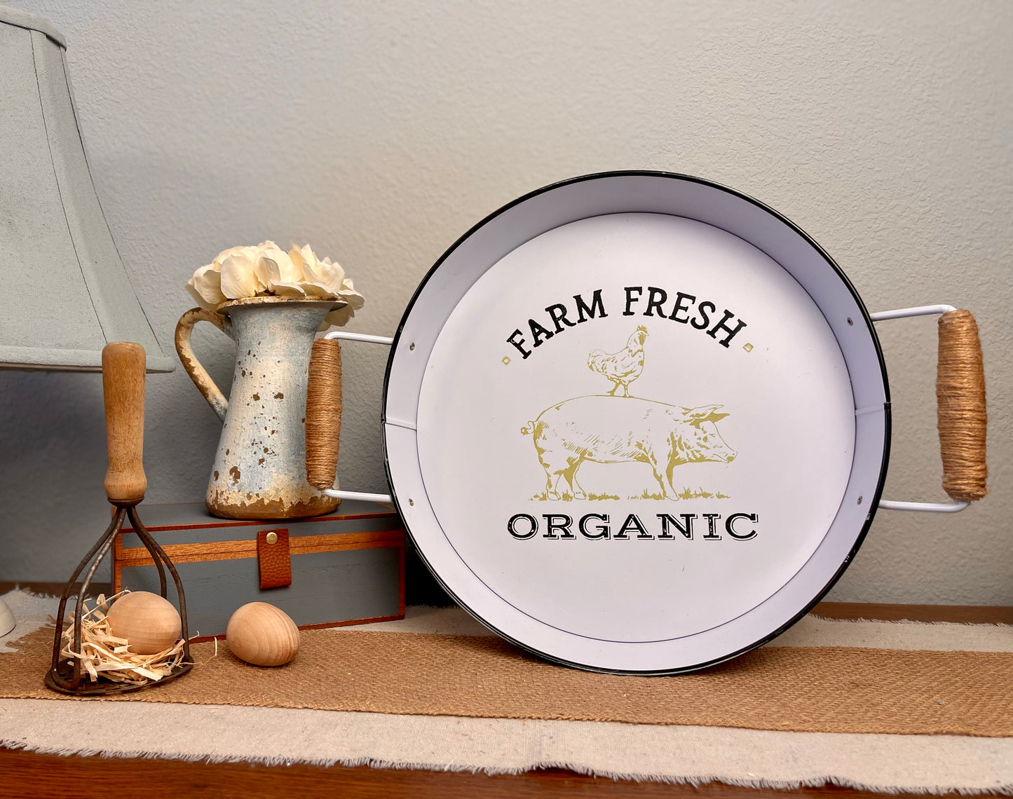 Farm fresh organic tray