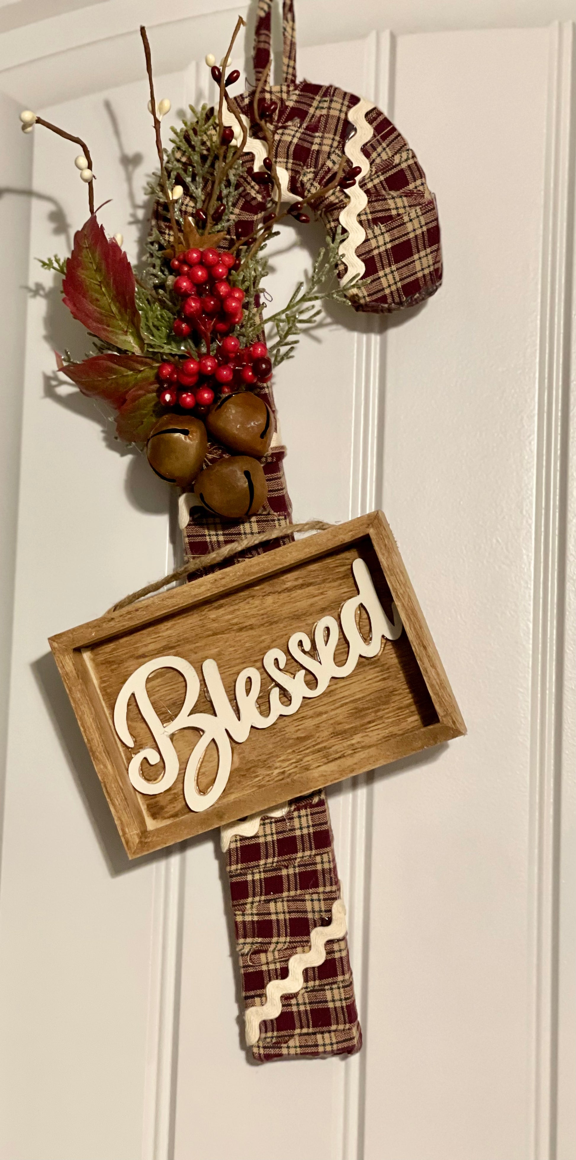 Blessed candy cane - Heart Land Designs
